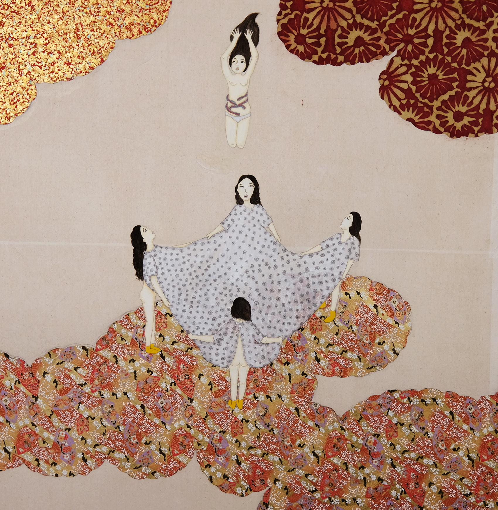 Kyung Jeon, Detail of Carry, Mis-carry and Un-carry, 2018